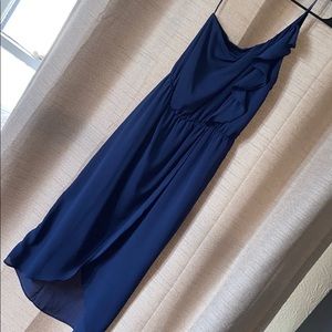Everly, One Shoulder Midi Dress